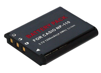 Oem Replacement camera battery CASIO  for Exilim Zoom EX-Z2000BK 