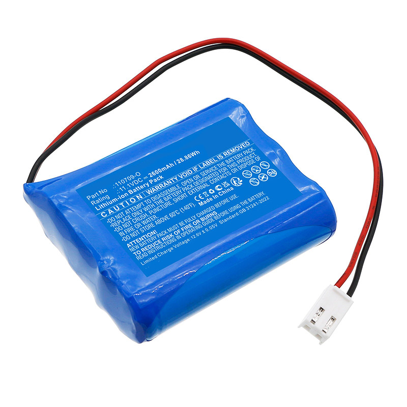 Oem Replacement Equipment battery Atoms  for 110709-O 