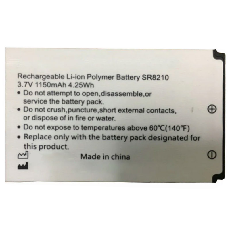 Oem Replacement Equipment battery San Rui  for SR8210 