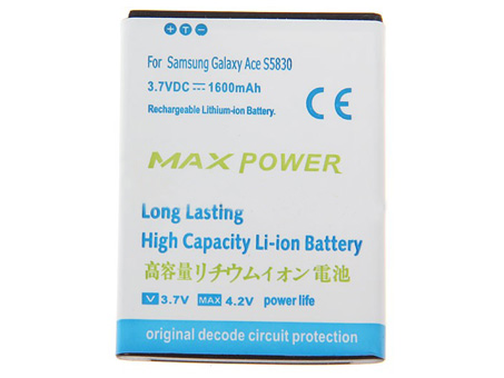 Oem Replacement mobile phone battery for SAMSUNG Galaxy ACE S5830 Oem Replacement mobile phone battery SAMSUNG for Galaxy ACE S5830