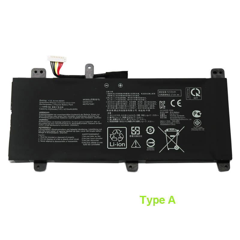 Oem Replacement laptop battery ASUS  for ROG Strix GL504G 