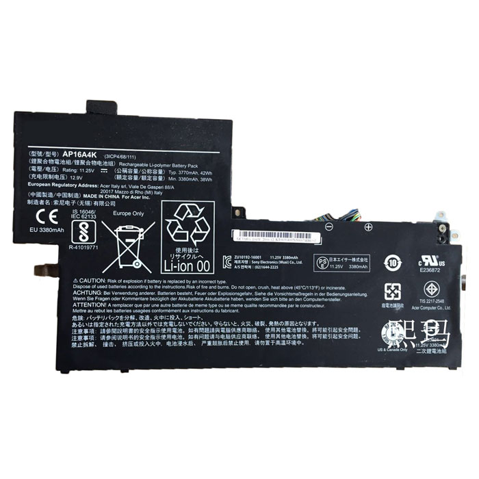 Oem Replacement laptop battery ACER  for Swift 1 Sf113-31-C2Pv 