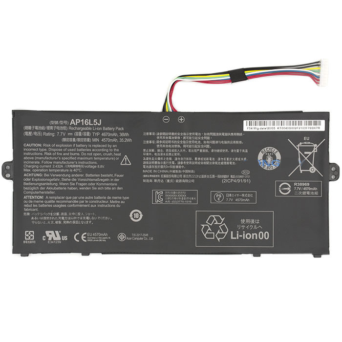 Oem Replacement laptop battery acer  for AP16L5J 