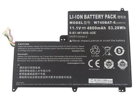 Oem Replacement laptop battery SAGER  for NP2740 
