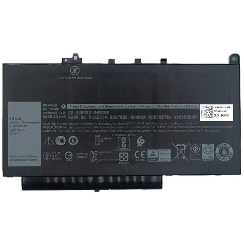 Oem Replacement laptop battery Dell  for 7CJRC 