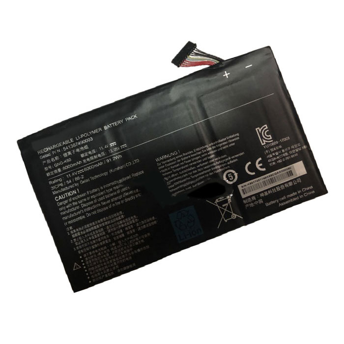 Oem Replacement laptop battery for GIGABYTE GNG-K60 Oem Replacement laptop battery GIGABYTE for GNG-K60