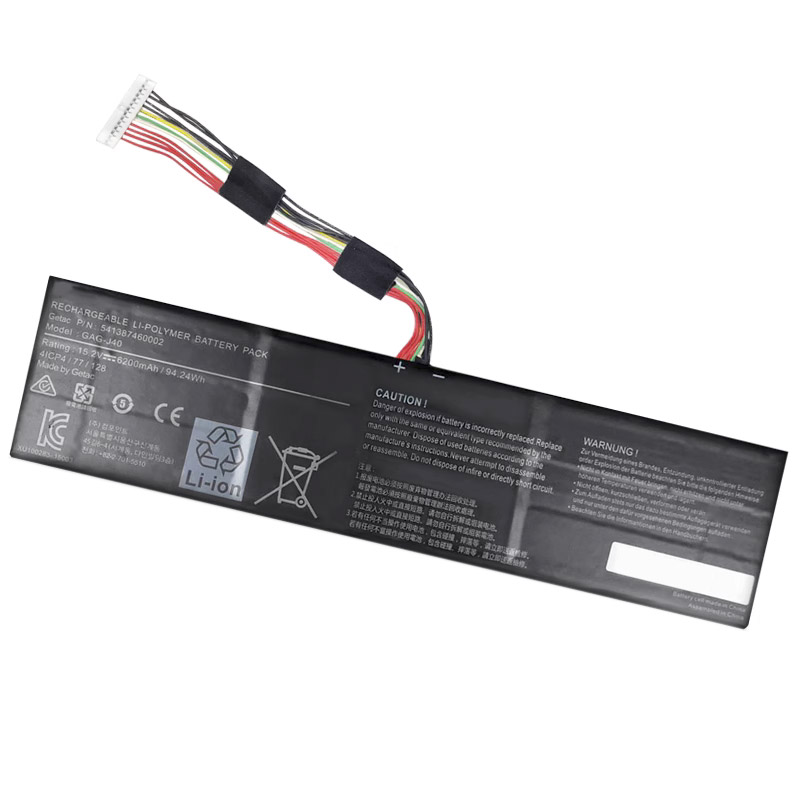 Oem Replacement laptop battery for GIGABYTE GAG-J40 Oem Replacement laptop battery GIGABYTE for GAG-J40