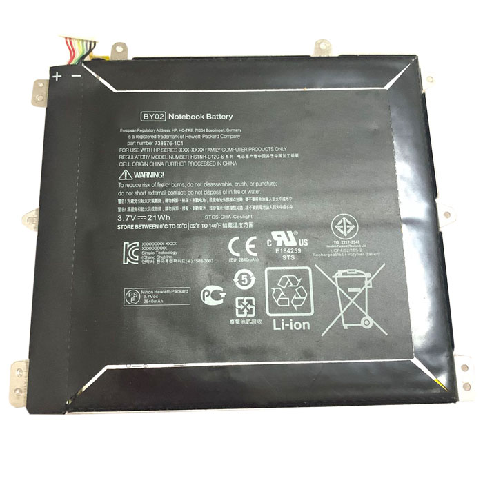 Oem Replacement laptop battery hp  for Slate 8 Plus 