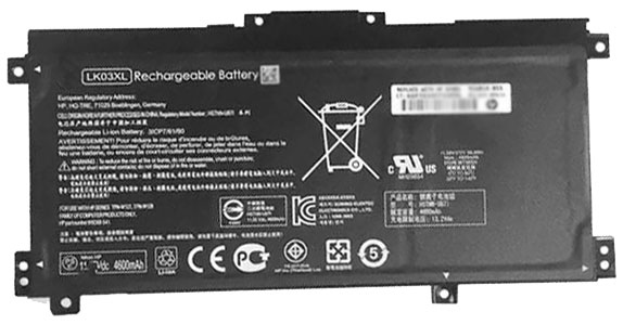 Oem Replacement laptop battery HP  for Envy-17-AE110NF 