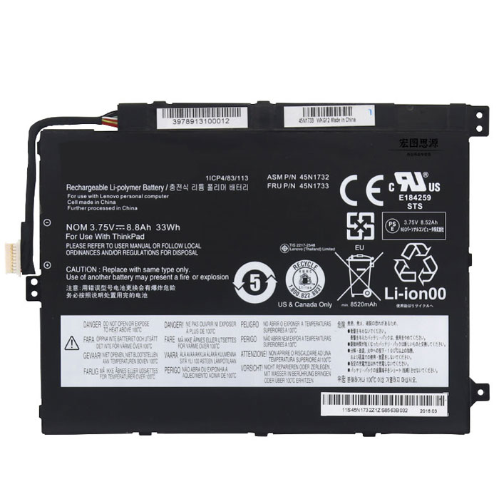 Oem Replacement laptop battery for lenovo Thinkpad 10 20C3-001QAU Oem Replacement laptop battery lenovo for Thinkpad 10 20C3-001QAU