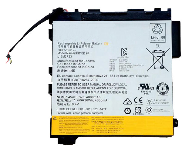 Oem Replacement laptop battery lenovo  for L13M2P23 