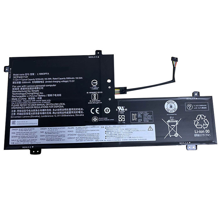 Oem Replacement laptop battery LENOVO  for Yoga C740-15IML 