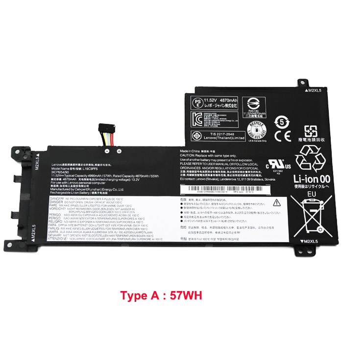 Oem Replacement laptop battery LENOVO  for xiaoxin Air 15ARE 2021 