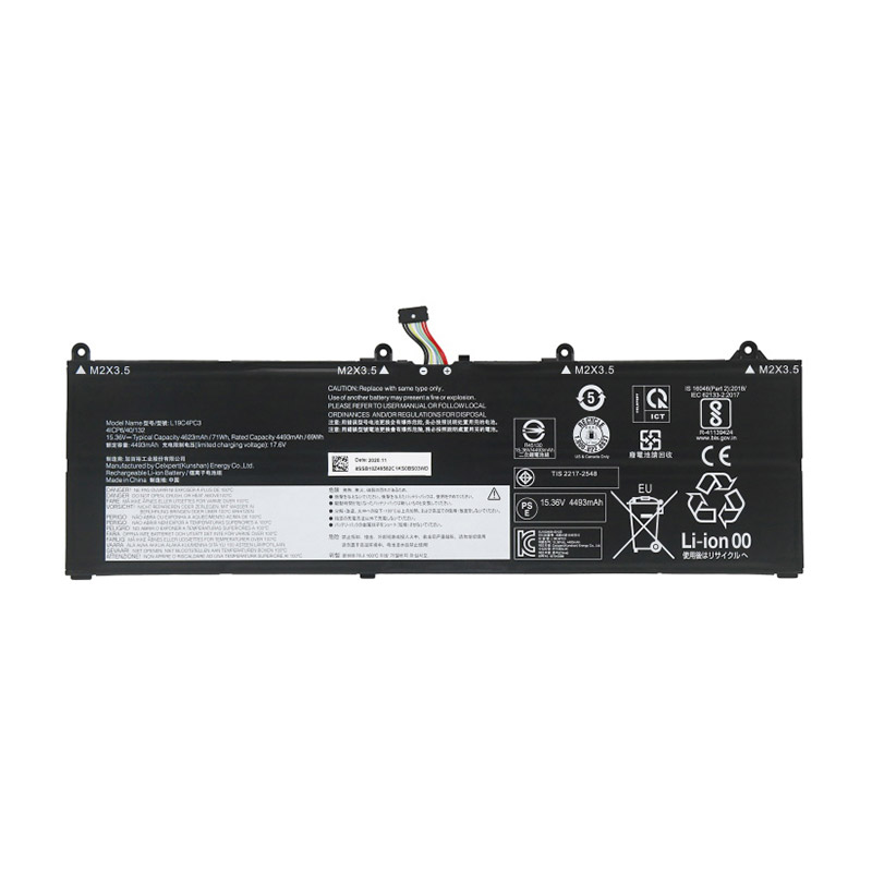 Oem Replacement laptop battery for lenovo L19C4PC3 Oem Replacement laptop battery lenovo for L19C4PC3