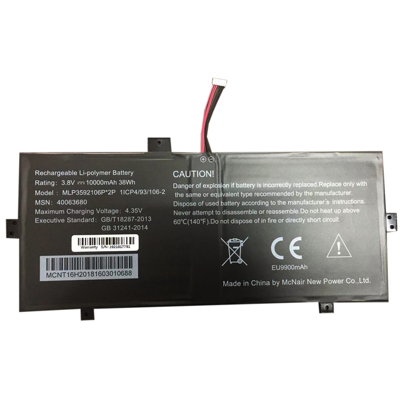 Oem Replacement laptop battery for Medion MLP3592106P-2P Oem Replacement laptop battery Medion for MLP3592106P-2P