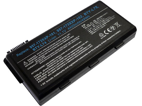 Oem Replacement laptop battery for MSI BTY-L74 Oem Replacement laptop battery MSI for BTY-L74
