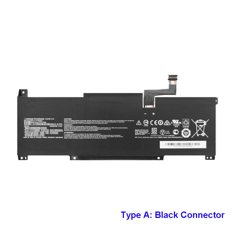Oem Replacement laptop battery MSI  for BTY-M491 