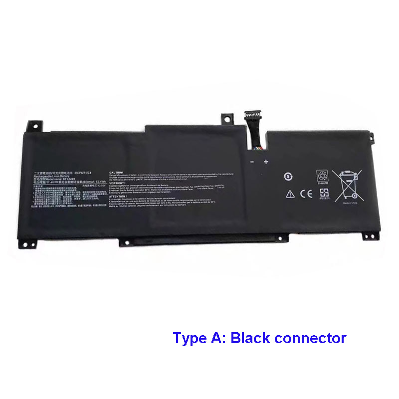 Oem Replacement laptop battery MSI  for MS-14C1 