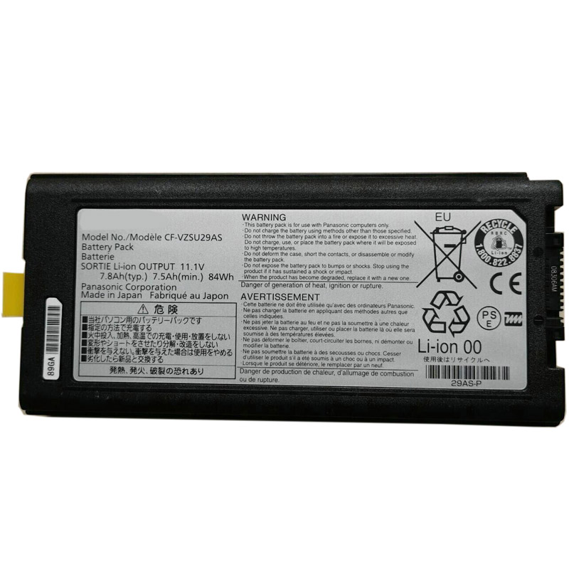 Oem Replacement laptop battery PANASONIC  for CF-29LW1AXS 